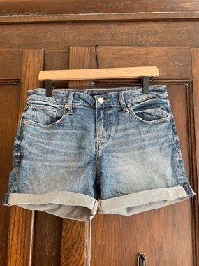 Lucky Brand The roll up Jean shorts